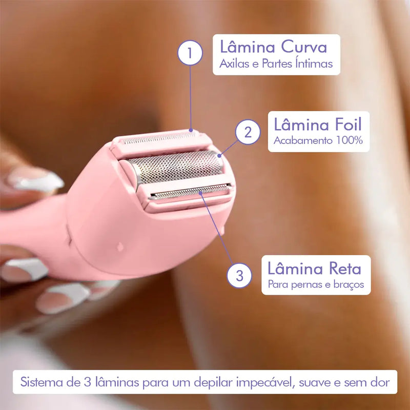 Depilador Feminino - Lisabella™ 2 em 1