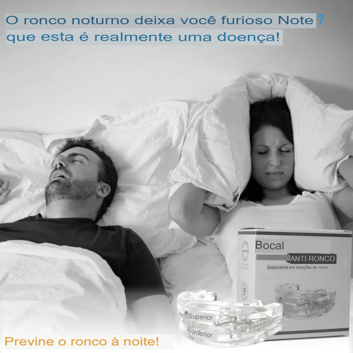 Aparelho Anti Ronco SleepCalm - Pare de Sofrer com o Ronco e Bruxismo [BLACK FRIDAY]