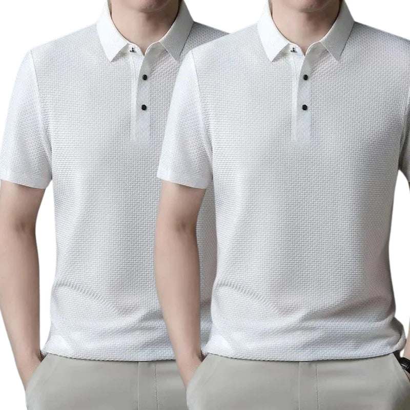 [COMPRE 1 LEVE 2] Camisa Polo Fresh Seda Gelo®